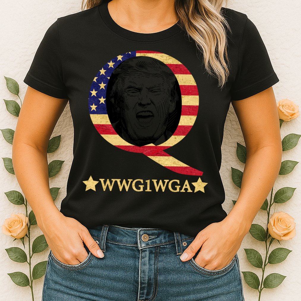 Q-Anon WWG1WGA Trump Great Awaking  Womens T-Shirt