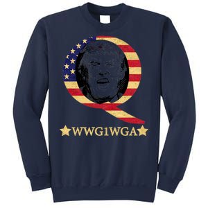 Q-Anon WWG1WGA Trump Great Awaking  Sweatshirt