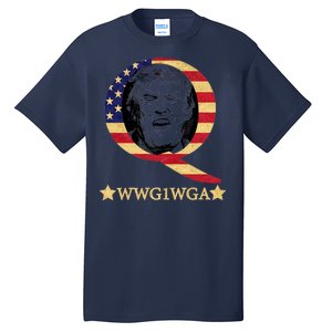 Q-Anon WWG1WGA Trump Great Awaking  Tall T-Shirt