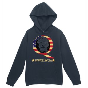 Q-Anon WWG1WGA Trump Great Awaking  Urban Pullover Hoodie