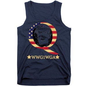 Q-Anon WWG1WGA Trump Great Awaking  Tank Top