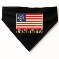 Q The New American Revolution Qanon USA-Made Doggie Bandana