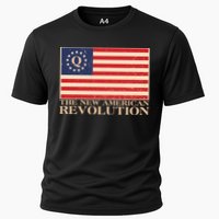 Q The New American Revolution Qanon Cooling Performance Crew T-Shirt