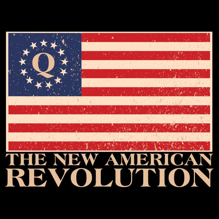 Q The New American Revolution Qanon Cooling Performance Crew T-Shirt