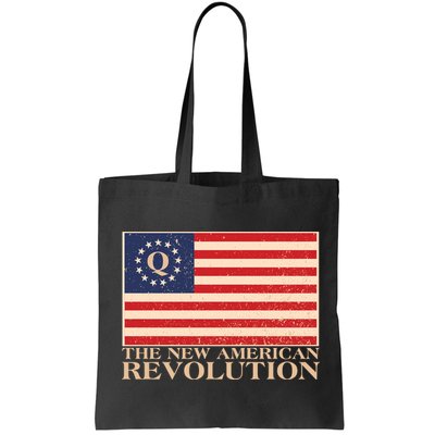 Q The New American Revolution Qanon Bag