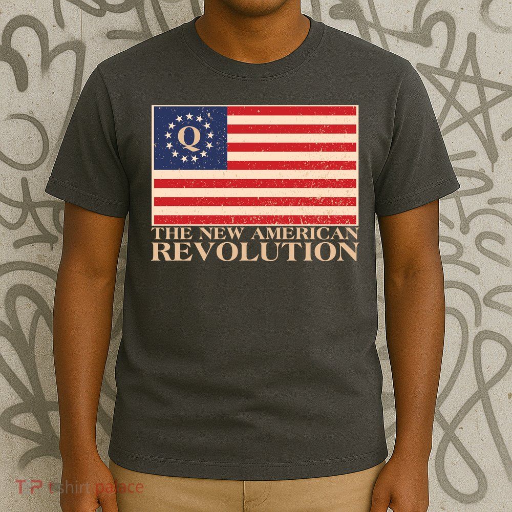 Q The New American Revolution Qanon T-Shirt
