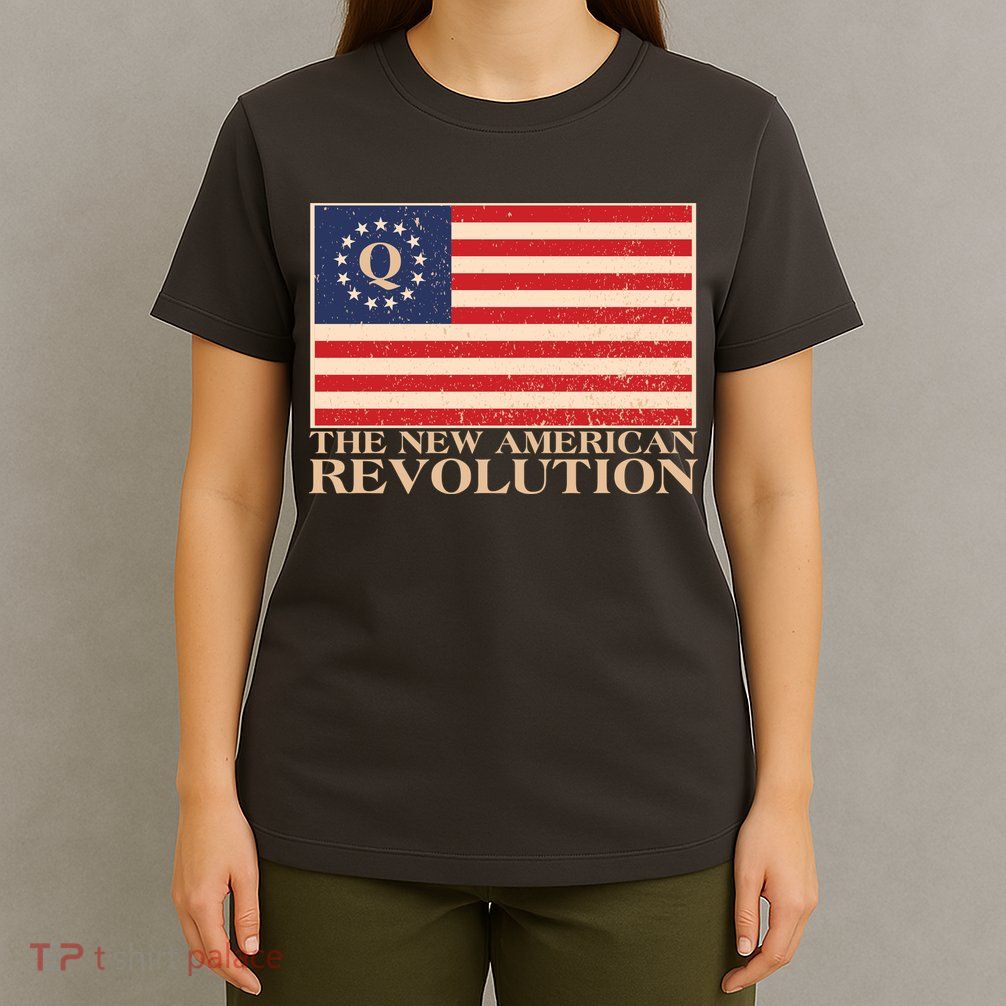 Q The New American Revolution Qanon T-Shirt