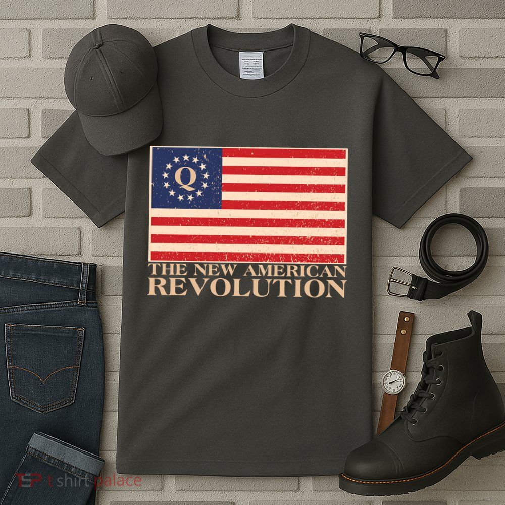 Q The New American Revolution Qanon Tall T-Shirt