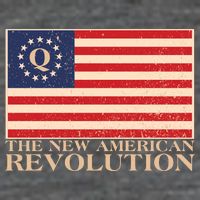 Q The New American Revolution Qanon 7-Panel Snapback Hat