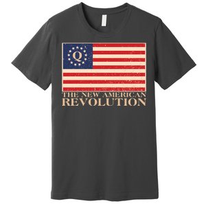 Q The New American Revolution Qanon Premium T-Shirt