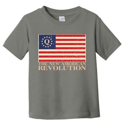 Q The New American Revolution Qanon Toddler T-Shirt