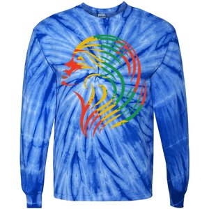 Queen 2024 Junenth 1865 Funny Gift Tie-Dye Long Sleeve Shirt