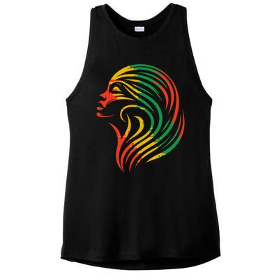 Queen 2024 Junenth 1865 Gift Ladies PosiCharge Tri-Blend Wicking Tank