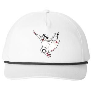 Qatar 2022 Soccer Football Cup La'eeb Team Support Snapback Five-Panel Rope Hat