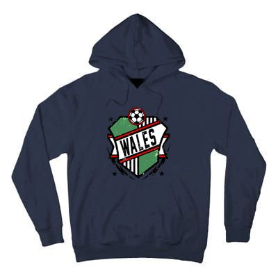 Qatar 2022 Soccer Football Cup Wales Team Support Tall Hoodie