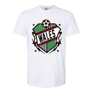 Qatar 2022 Soccer Football Cup Wales Team Support Softstyle CVC T-Shirt