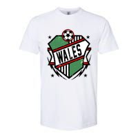 Qatar 2022 Soccer Football Cup Wales Team Support Softstyle CVC T-Shirt