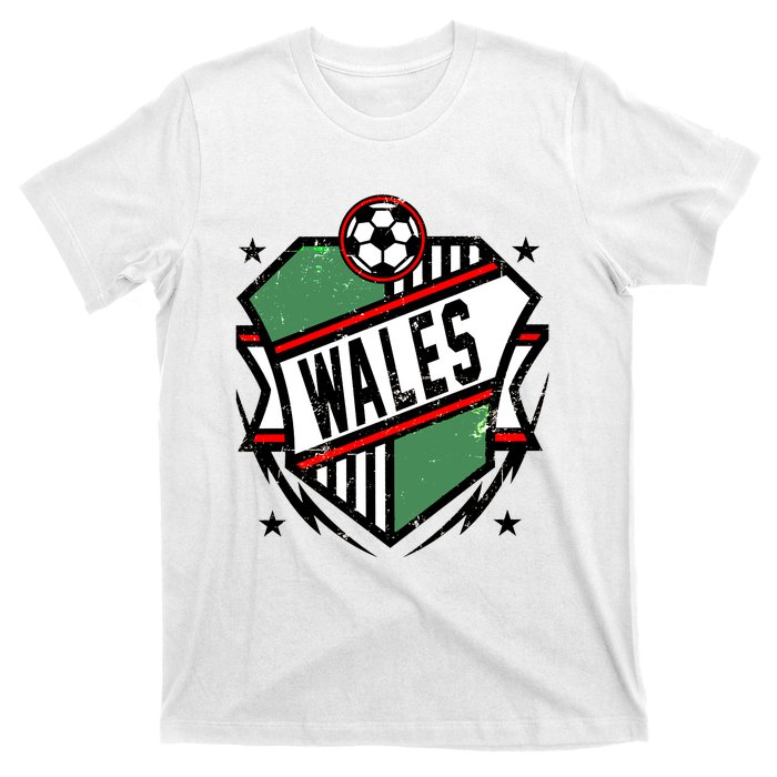 Qatar 2022 Soccer Football Cup Wales Team Support T-Shirt