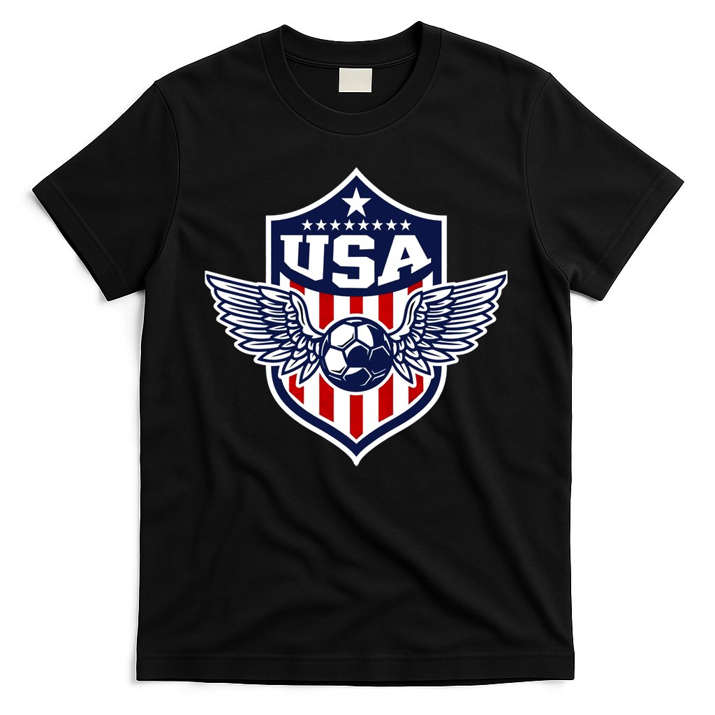 Qatar 2022 Soccer Football Cup America USA Team Support T-Shirt