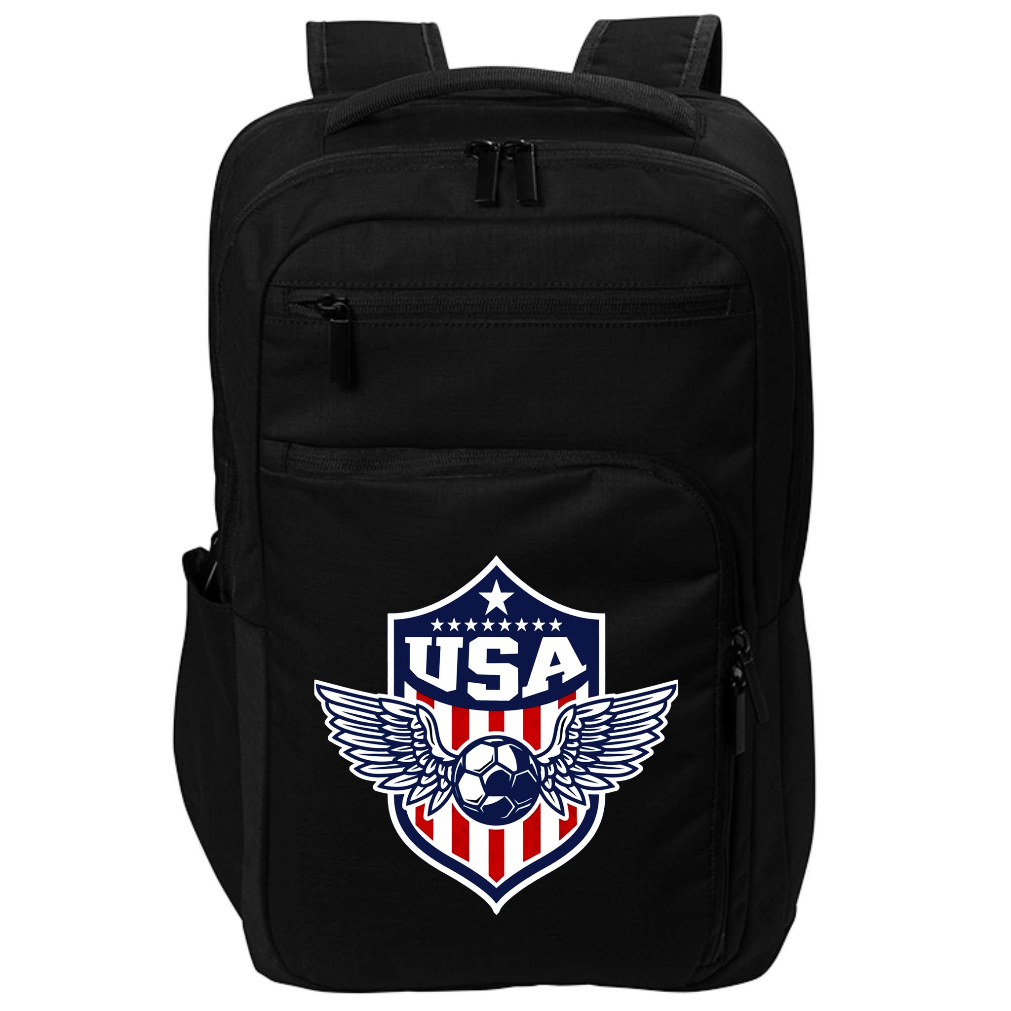 Qatar 2022 Soccer Football Cup America USA Team Support Impact Tech Backpack