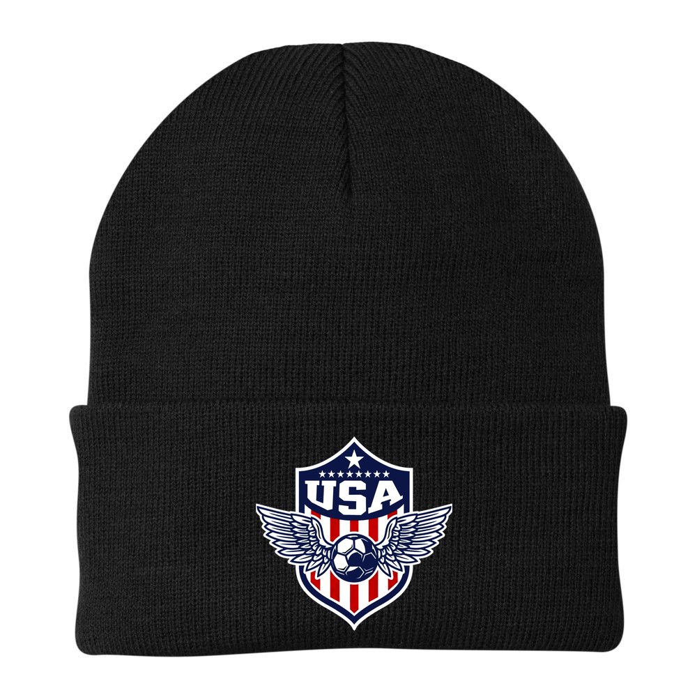 Qatar 2022 Soccer Football Cup America USA Team Support Beanie