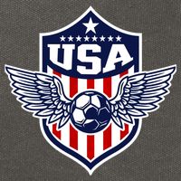 Qatar 2022 Soccer Football Cup America USA Team Support Cotton Canvas Backpack
