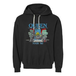 Queen 80 Garment-Dyed Fleece Hoodie