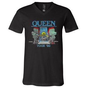 Queen 80 V-Neck T-Shirt