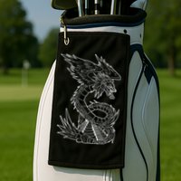 Quetzalcoatl Ancient Aztec Serpent Mayan Temple Inca Toltec Golf Towel