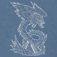 Quetzalcoatl Ancient Aztec Serpent Mayan Temple Inca Toltec Garment-Dyed Sweatshirt