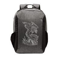 Quetzalcoatl Ancient Aztec Serpent Mayan Temple Inca Toltec Vector Backpack