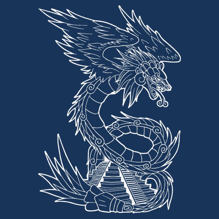 Quetzalcoatl Ancient Aztec Serpent Mayan Temple Inca Toltec Infant Baby Jersey Bodysuit