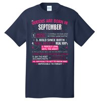 Queens Are Born In September Tall T-Shirt