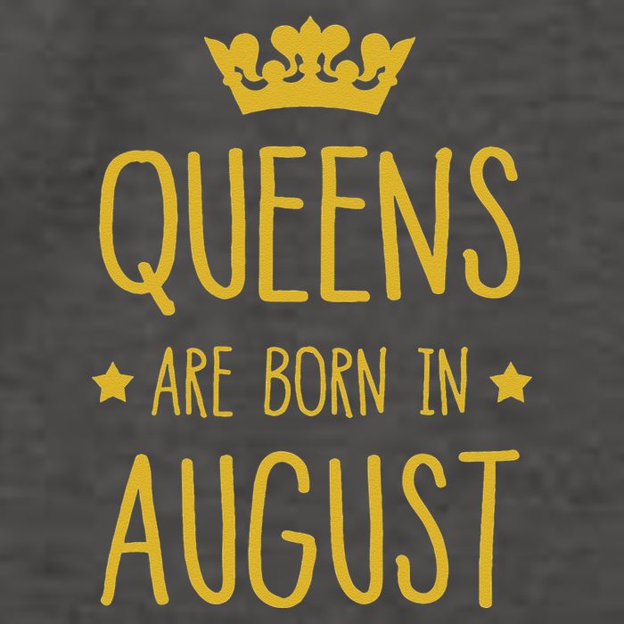 Queens Are Born In August August Birthday Vector Backpack