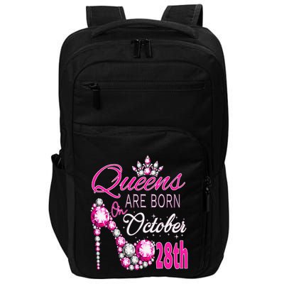 Queens are born on October 28th Scorpio Libra Queen Impact Tech Backpack