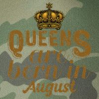 Queens Are Born In August Leo Birthday Month Legacy Tie Dye Trucker Hat