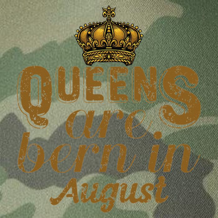 Queens Are Born In August Leo Birthday Month Legacy Tie Dye Trucker Hat