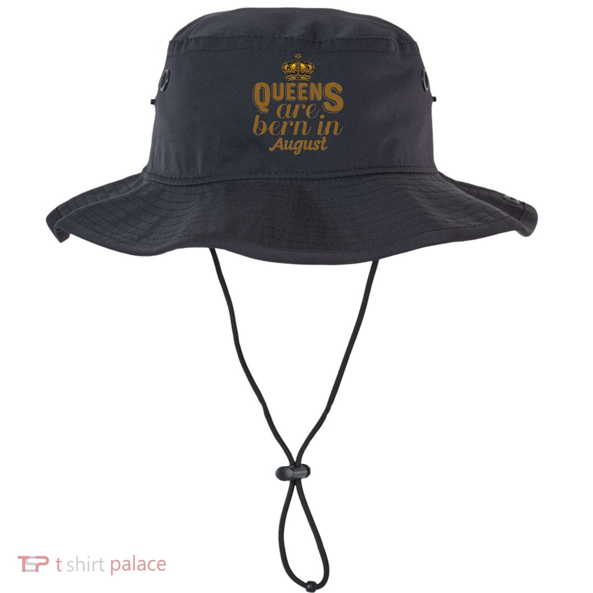 Queens Are Born In August Leo Birthday Month Bucket Hat