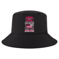 Queens Are Born In April Gift Cool Comfort Performance Bucket Hat