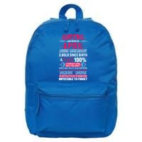 Queens Are Born In April Gift 16 in Basic Backpack