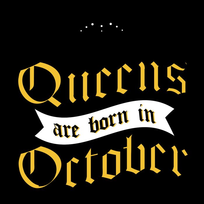 Queens Are Born In October Performance Shirt