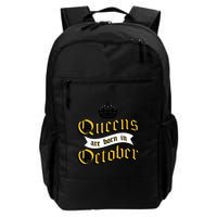 Queens Are Born In October Backpack