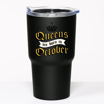 Queens Are Born In October Tumbler