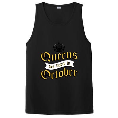 Queens Are Born In October PosiCharge Competitor Tank