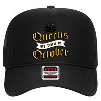 Queens Are Born In October Hat