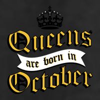 Queens Are Born In October Microfiber Hand Towel