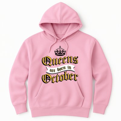 Queens Are Born In October Hoodie