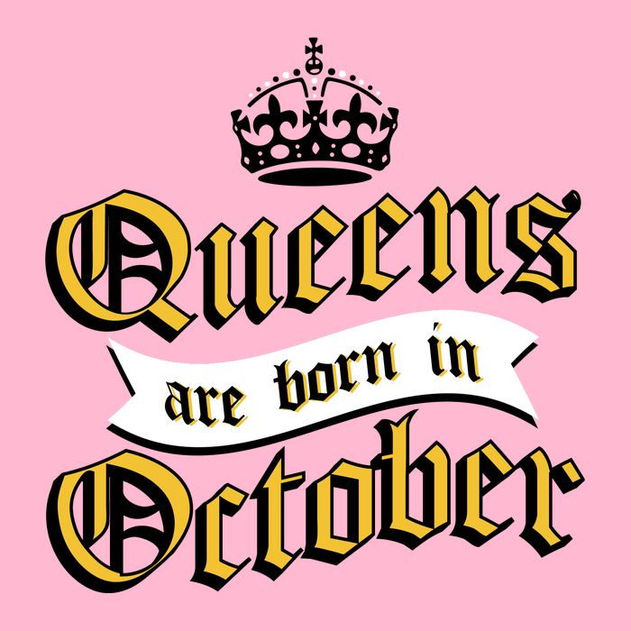 Queens Are Born In October Toddler T-Shirt