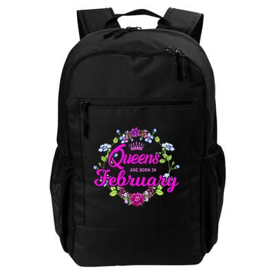 Queens are Born in February Birthday Gift for Wo Backpack