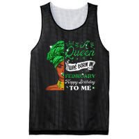 Queens Are Born In February February Birthday Wo Mesh Reversible Basketball Jersey Tank